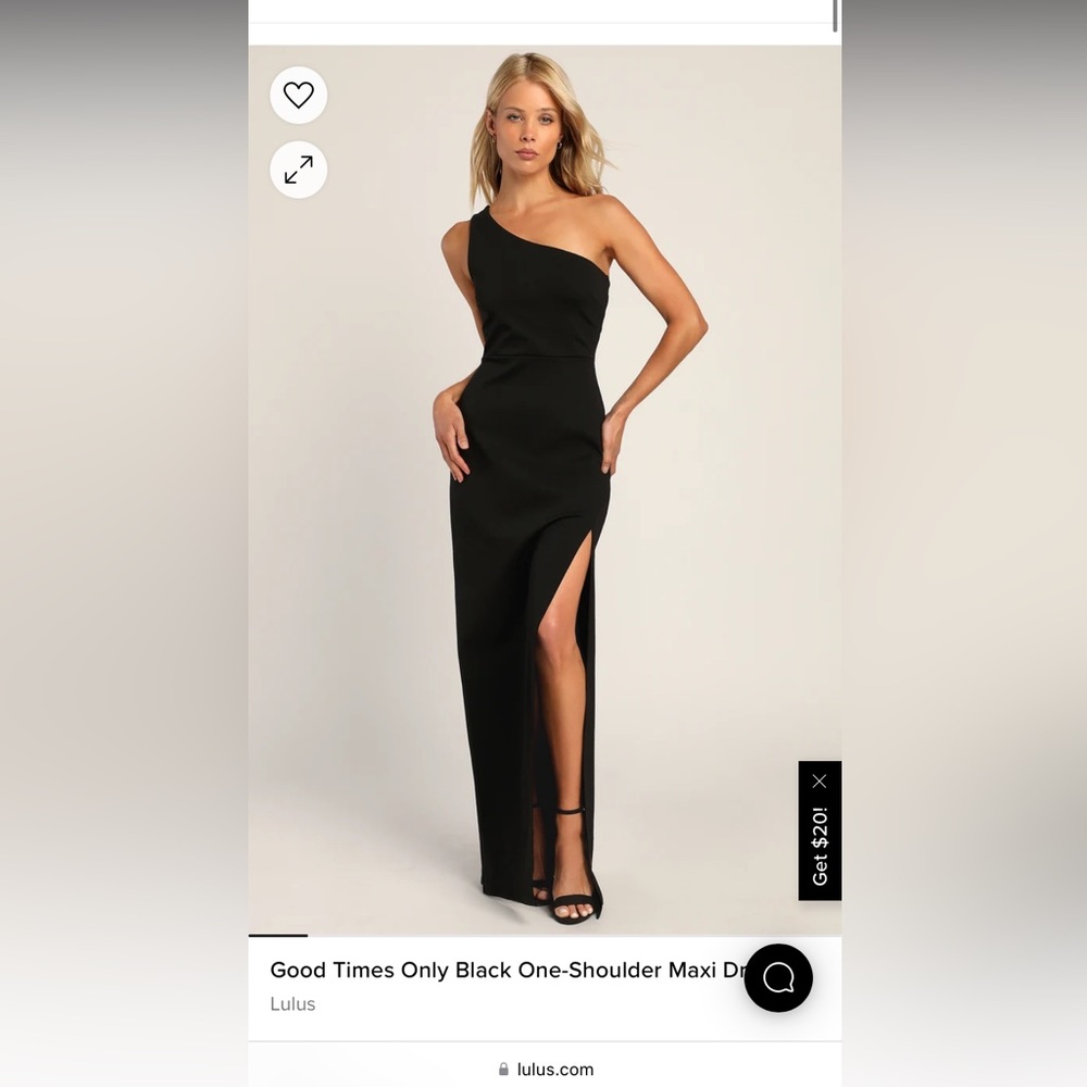 Lulus black dress